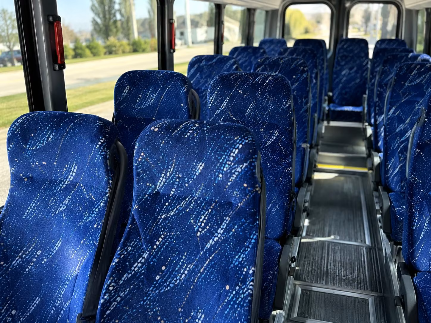 20 passenger minibus interior