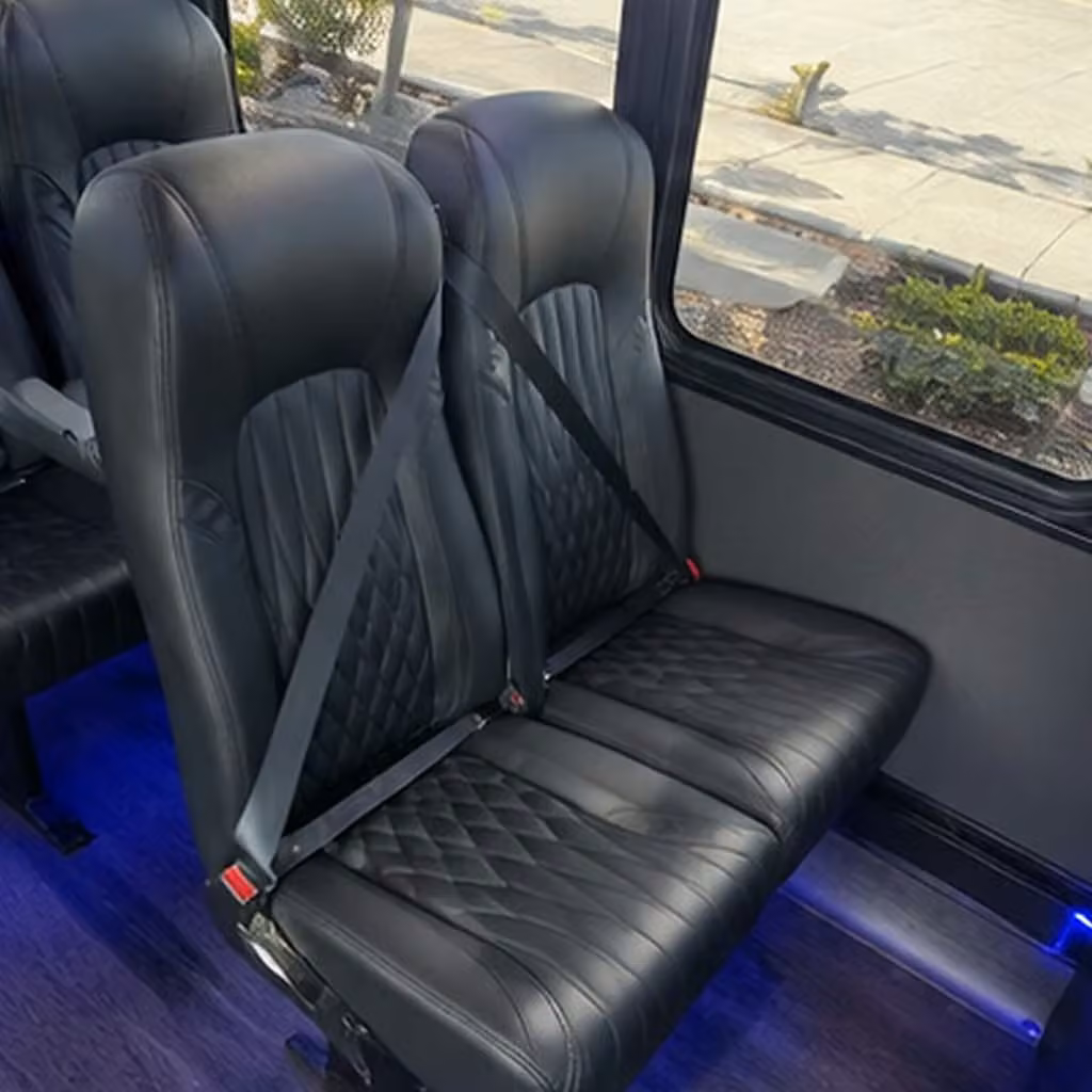 25 passenger minibus inside