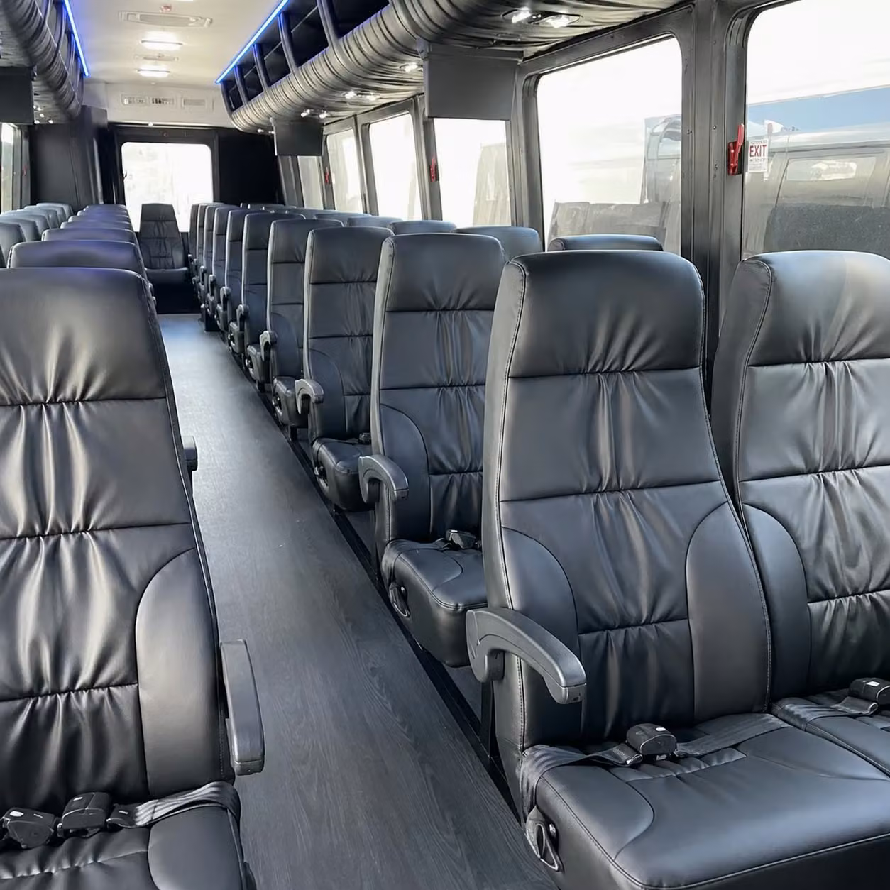 30 passenger minibus inside