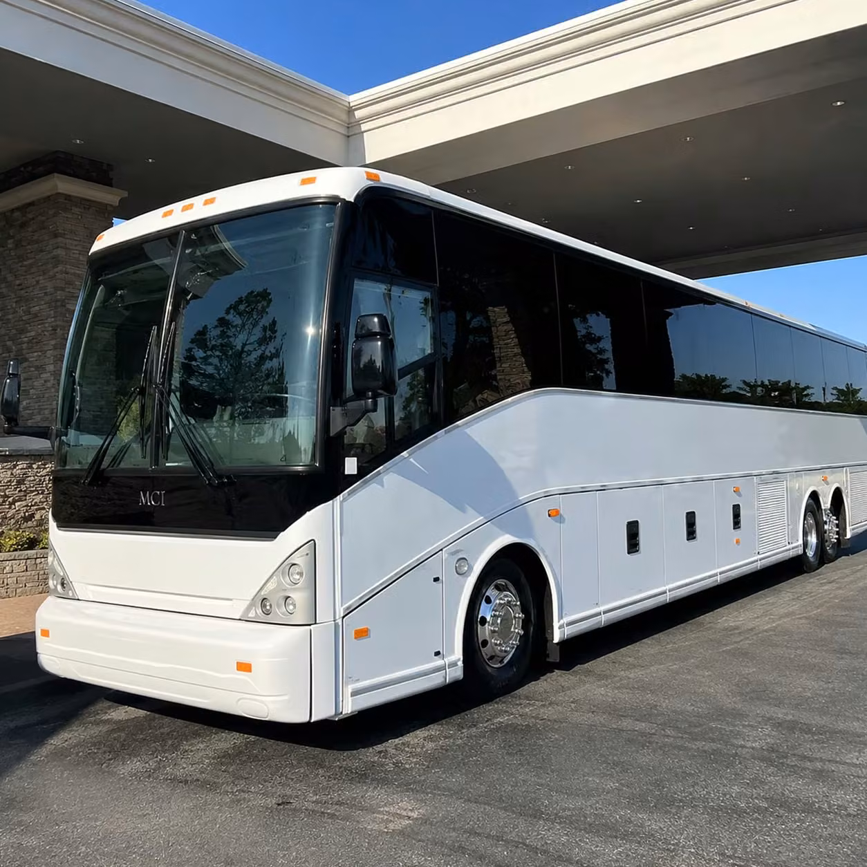 rather than splitting your group into rideshares rent one bus and travel together