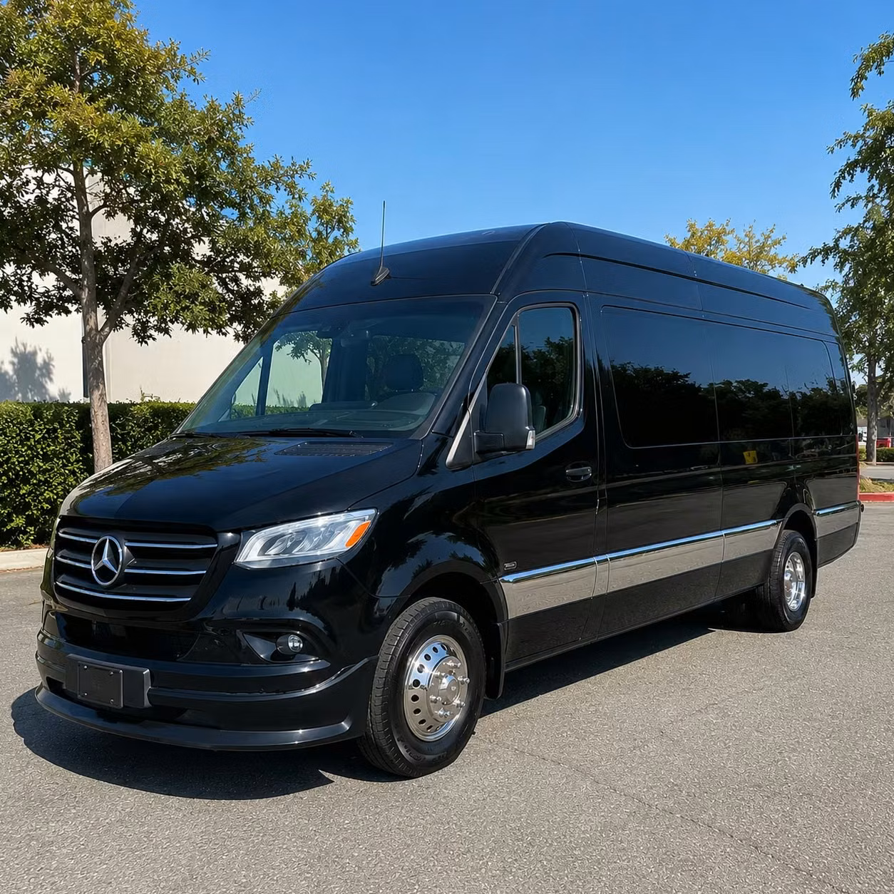 sprinter van with driver